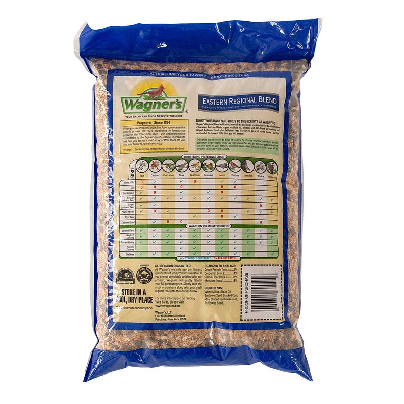 Wagner's 62011 Eastern Regional Blend Wild Bird Food, 8-Pound Bag - Image 2